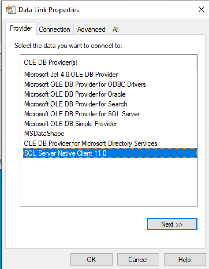 Error #-2147221164 on edit of i2 iBase import specification